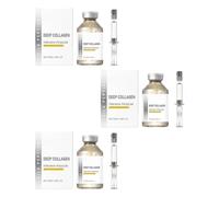 Silk Peptide Deep Collagen Ampoule Serum Kit 50ml with Complete Accessories | Facial Elasticity Boosting Ampoule, Moisturizing Anti-Aging Facial Reshaping Serum for Daily Skincare