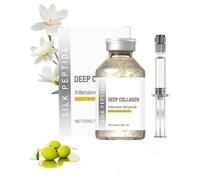 Silk Peptide Intensive Lifting Ampoule,Deep Collagen Peptide Intensive Lifting Serum, Korean Anti-Aging Facial Essence,for Firms & Lifts,Moisturizes, Smooths Wrinkles,Improves Skins Elasticity (1 pcs)