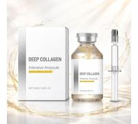 Silk Peptide Intensive Lifting Ampoule with Deep Collagen, Korean Anti Aging Face Serum for Firming, Tightening & Hydrating, Wrinkle Care for All Skin Types(1pcs)