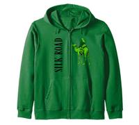 Silk Road Anonymous Market Camel Logo Dark Web Hacker Geek Sweat à Capuche