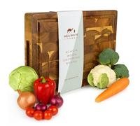 Silk Route Home Planche à découper en bois d'acacia