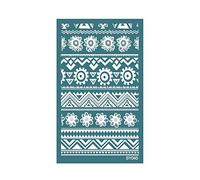Silk Screen Stencil for Printing on Clay Jewelry Earring Making Scrapbooking Self-Adhesive Transfers Mesh Stencils Silkscreen Stencil