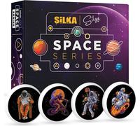 Silka 36 pcs. SPACE Gommes | Gomme pour enfants et adultes | Anniversaire Cadeau d'invité Anniversaire d'enfant Sac cadeau Récompense Set EN71