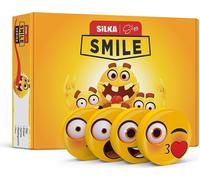 Silka 36 pièces Smile Gommes | Gomme pour enfants et adultes | Anniversaire Cadeau d'invité Sac cadeau Récompense Set EN71