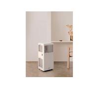 SILKAIR 5000 - Climatiseur portable 3 en 1 5000 BTU avec déshumidificateur 27 L/jour - Blanc