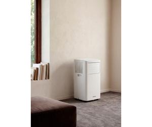 SILKAIR DUAL CONNECT 12000 - Climatiseur Portable 4 En 1 WiFi 12000 BTU Avec Pompe À Chaleur Blanc