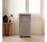 SILKAIR TEXTILE DUAL CONNECT 9000 - Climatiseur Portable 4 En 1 WiFi 9000 BTU Avec Pompe À Chaleur Gris