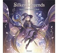Silken Legends: Mythological Coloring Book Featuring Intricate Eastern and Western Deities, Warriors, Goddesses with Flowing Costume Designs For Adults and Teens