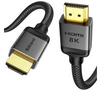 Silkland Câble HDMI® 10K 8K 10m, Câble HDMI 2.1 PS5 4K@120Hz/144Hz, eARC HDR10 DTS:X HDCP2.3 pour HDTV/Barre de Son/Blu-ray/Projecteur/Ordinateur Portable/Ecran/PC/Switch