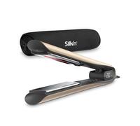 Silk'n lisseur cheveux - SilkyStraight - Fer à lisser avec technologie ionique et titane - Chauffe en 15 secondes - Inclut une pochette de rangement - Or rose