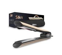 Silk'n lisseur cheveux - SilkyStraight - Fer à lisser avec technologie ionique et titane - Chauffe en 15 secondes - Inclut une pochette de rangement - Or rose