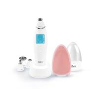 Silk'n Microdermabrasion par Gommage au Diamant et brosse nettoyante visage - ReVit Prestige et Bright - Idee cadeau - Rose et Blanc