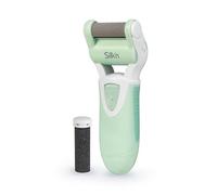 Silk'n MicroPedi Wet and Dry Râpe Pieds Anti-Callosités Vert | Jusqu'à 2769 rotations par minute ; utilisable sur peau sèche et humide ; fonctionne sur piles, sans fil