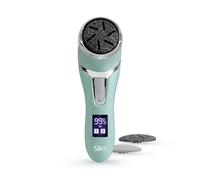 Silk'n Râpe électrique pieds étanche - Ponceuse puissante anti-callosités avec système aspirant et 3 disques - FreshPedi - Rechargeable (Vert)