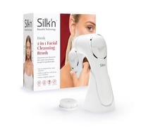 Silk'n Silk’n Fresh - Brosse Nettoyante Visage avec Distributeur de Lotion Intégré - 2 Brosses