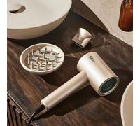 Silk'n SilkyAir Flex 5-en-1 Air Styler & Hair Dryer avec Auto-Wrap Curling Attachment, Paddle Brush, Oval Brush, Concentrator, Diffuser, Storage Case, No Heat Damage 1300W Noir