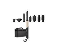 Silk'n SilkyAir Flex - Sèche-cheveux avec tête flexible - Sèche-cheveux et styler tout-en-un - Accessoires 8 en 1 avec étui - 1300 W - Doré/noir