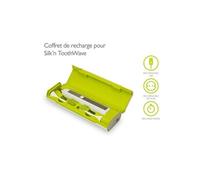 SILKN TWC1PEU001 - Coffret de recharge pour Silkn toothwave - Rangement brosse a dents electrique + 2 brossettes