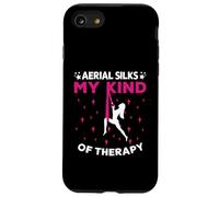 Silks aériens Mon Genre de thérapie acrobate Yoga Coque pour iPhone SE (2020) / 7/8