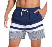 SILKWORLD Maillot de Bain pour Homme avec Doublure en Maille | 3 poches, taille ajustable, léger, confortable, respirant, facile d'entretien, natation, plage, voyage, vacances