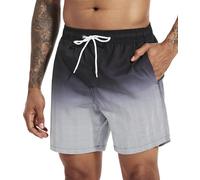 SILKWORLD Maillot de Bain pour Homme avec Doublure en Maille | 3 poches, taille ajustable, léger, confortable, respirant, facile d'entretien, natation, plage, voyage, vacances