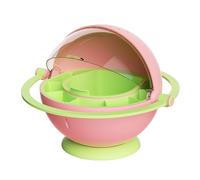 Silkworm Breeding Box, Container Breeding Hatching, Transparent Observation Habitat, Educational Growth Environment, Usage for Learning, Hatching, and Raising, 9.25x9.53x7.17 inch