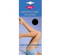 Silky bas nylon pour femmes LW252 (Large) (Noir)