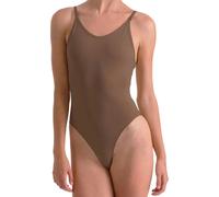 Silky Body de danse pour filles, sans coutures LW376 (116-128 (ca. 6-8 ans)) (Sombre Nude)