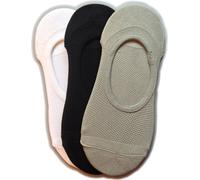 Silky Chaussettes de sneakers / chaussons pour femmes, 3 paires LW345 (taille unique (36-42 FR)) (Divers)