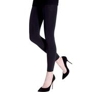 Silky Femme Collants opaques 70 deniers sans pieds / Leggings, opaques LW176 (Large) (Noir)