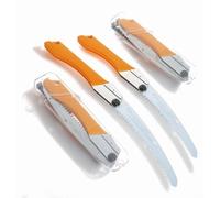 Silky Gomboy Curve 210 mm - Scie pliante japonaise à lame courbe, 8 dents, denture grossière - idéale pour le bois frais & l'extérieur