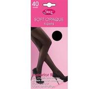 Silky Opaque - Collants 40 deniers (1 paire) - Femme (XL) (Noir) - UTLW186 Noir G