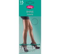 Silky Shine Collants brillants pour femmes LW259 (Large) (Melon)