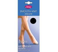 Silky Smooth - Chaussettes 15 deniers (lot de 3 paires) - Femme (Taille unique) (Soie) - UTLW249 Soie G