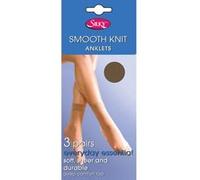 Silky Smooth - Chaussettes 15 deniers (lot de 3 paires) - Femme (Taille unique) (Vison) - UTLW249 Vison G