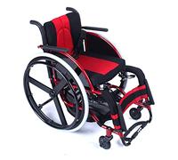Silla de Ruedas Fauteuil roulant de sport pliable portable ultra léger en alliage d'aluminium pour personnes handicapées personnes âgées Utilisation sûre