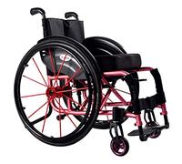 Silla de Ruedas Fauteuil roulant léger en aluminium pliable manuel et portable avec capacité de charge de 100 kg