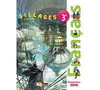 Sillages Français 3ème cycle 4 2017 manuel élève