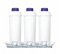 Sillar 3 Pack Filtre à eau pour les machines à café Delonghi DLSC002, SER3017 & 5513292811 - Compatible avec les séries ECAM, ESAM, ETAM