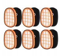 Sillar 6x Philips SpeedPro Max Filtre d'aspirateur | Filtre de rechange Accessoires pour Philips FC6812 FC6813 FC6822 FC6823 FC6826 FC6723/01 FC6901-FC6904