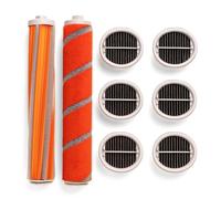 Sillar 8 Pièces pour Aspirateur Balai - 2 Rouleaux Brosse + 6 Filtres HEPA de Rechange compatibles Xiaomi Roidmi F8 / F8 Storm / F8 Pro / NEX / X20 / X30 / S2