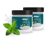 Sillar Accessoire pour Sauna, Cristaux de Menthol 2x100g, Cristaux de Menthol pour le Sauna à Inhaler | Cristaux de Menthol de Menthe Pure | Set Cadeau pour Sauna, Infusion de Menthol