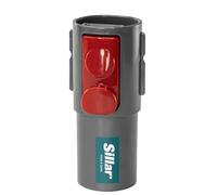Sillar Adaptateur pour Dyson V7, V8, V10, V11, V12, V15 - Adaptateur d’aspirateur 32 mm pour accessoires et embouts - Adaptateur à clic compatible brosse sols, brosse tissus, suceur - V12 Slim/Detect