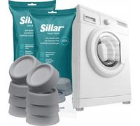 Sillar Amortisseurs de vibrations universels pour lave-linge et sèche-linge - anti-vibrations 8 pièces