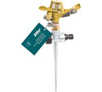 Sillar Arroseur à pulsations, Arroseur de gazon Grandes surfaces 27m | Arroseur de jardin avec régulation de distance