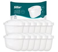 Sillar Cartouche Filtrante, Remplacement pour Brita Maxtra+, Style, Merella Cool, Mavea Elemaris XL, Dafi Unimax Brita Fun(12)