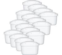 Sillar Cartouches filtrantes - 16 pièces | Cartouches filtrantes de remplacement pour Dafi Unimax Aquaphor A5 Brita Maxtra+ Philips AWP212/10
