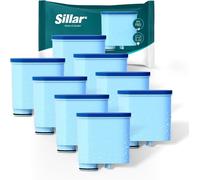 Sillar Filtre à eau de rechange pour Philips® AquaClean® CA6903/10 CA6903, Compatible avec les machines à café automatiques Saeco® Philips®, (8)