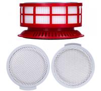 Sillar Filtre d'aspirateur, Jeu de filtres de rechange Pour Roborock Aspirateur Compatible avec Roborock H7 | 2 filtres en coton avant + 1 filtre Hepa Convient pour Xiaomi Roborock Aspirateur à main s
