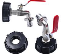 Sillar IBC Container ACCESSOIRES 3/4 pouce Brass Ibc Tank Accessoires Ibc Tank Adapter Ibc Valve For S60x6 Water Tank 1000L